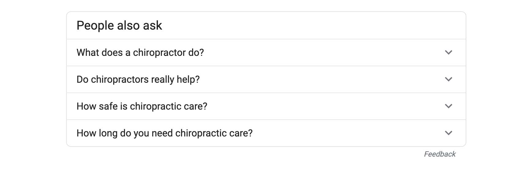 Choosing keywords for your chiropractic website SEO tips for