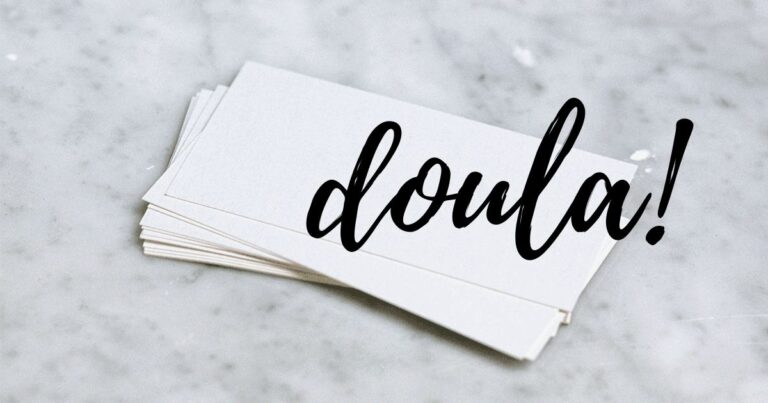 doula business cards