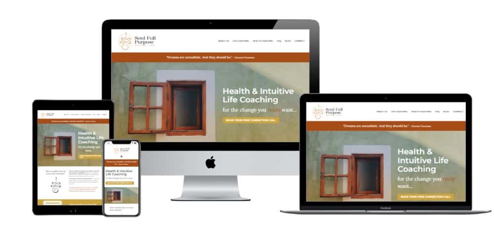 Health Coaching Website Design