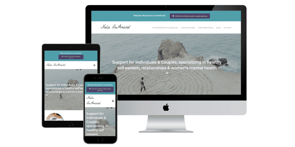 Therapist Website Design