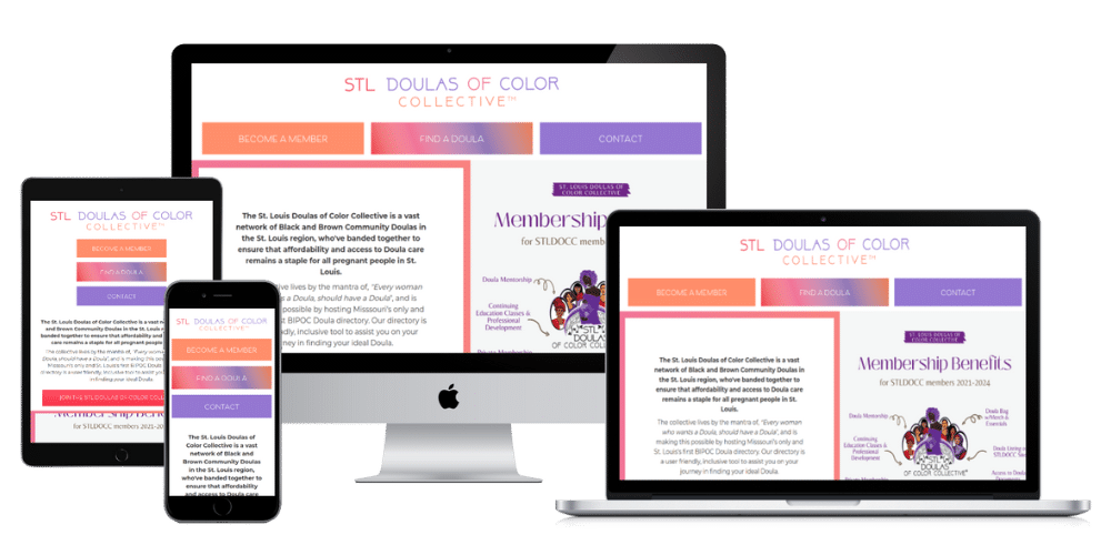 St. Louis Doula Web design