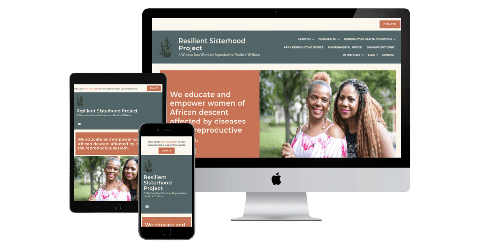 non-profit web design