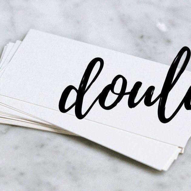 doula business cards