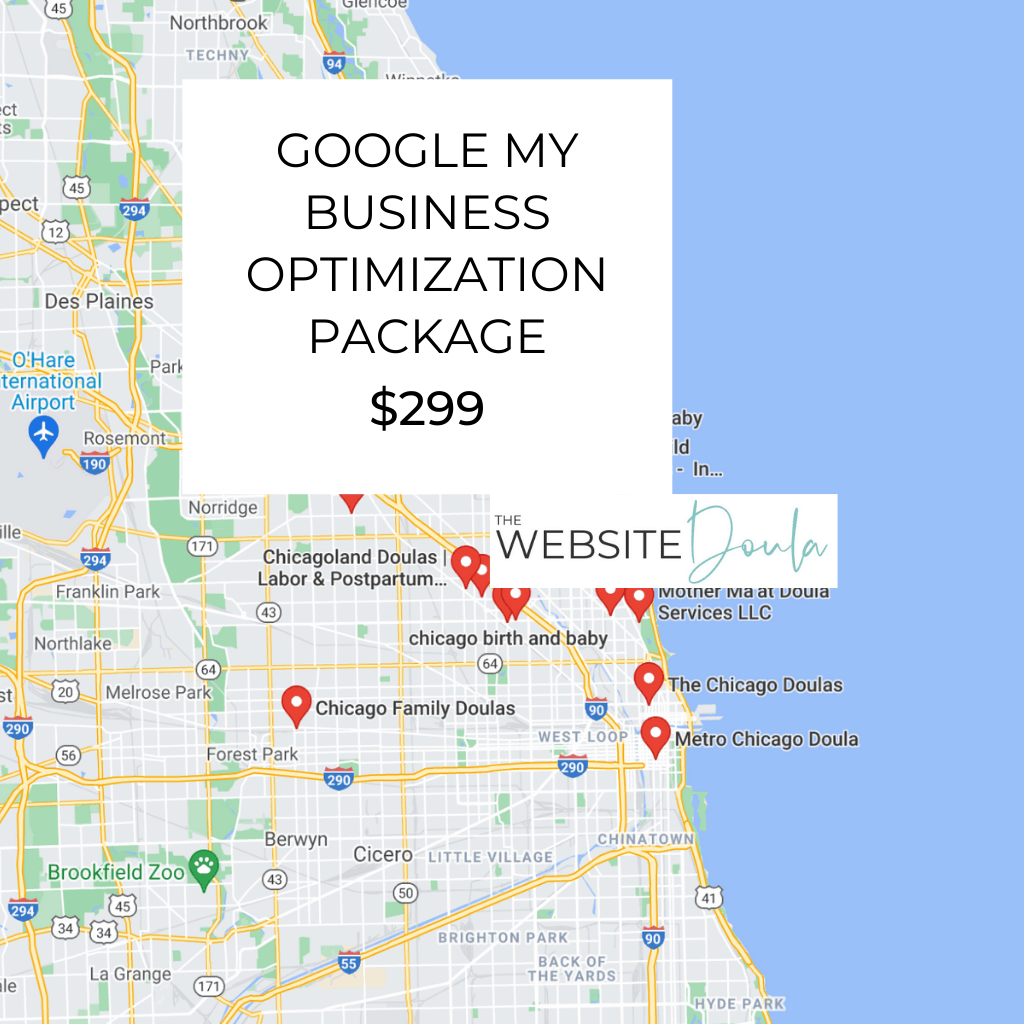 GOOGLE MY BUSINESS OPTIMIZATION PACKAGE